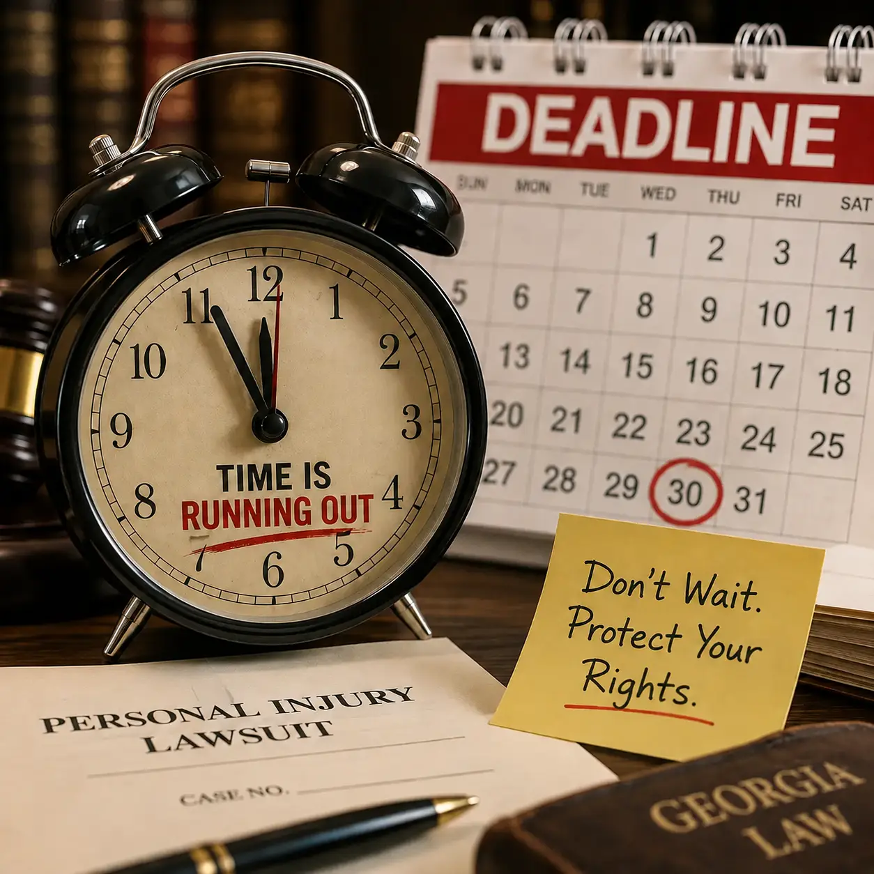 Georgia Personal Injury deadlines